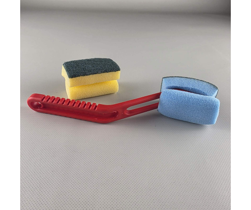 Мочалка с ручкой (1 пачка)