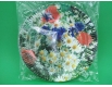Тарелки праздничные бумажные 23см"№4"Полевые Цветы  10шт (1 пачка)