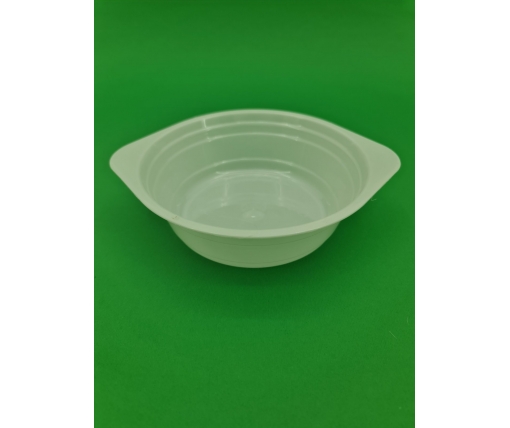 Тарелка одноразовая  стеклоподобная диаметр 500 мл  белая (10 шт)