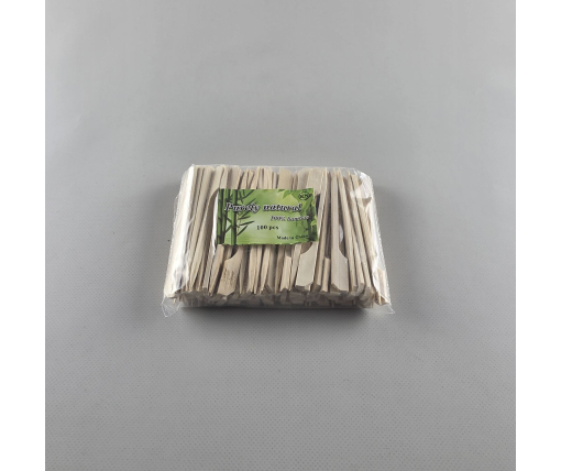 Деревянные бамбуковые шпажки Гольф 9см,100 шт (1 пачка)