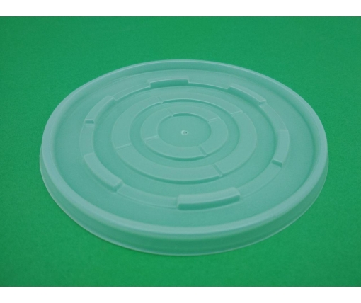 Крышка пластиковая полупрозрачная для супников(на Супная емкость Elpack) (50 шт)