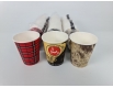 Стаканчики для кофе 250 мл Юнита  цветной ассорти (50 шт)