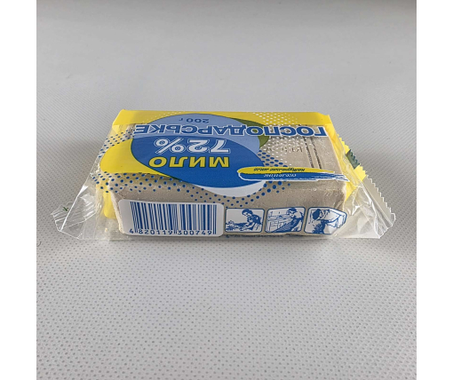 Мыло хозяйственное 72% 200гр  Родос в упаковке  (1 шт)