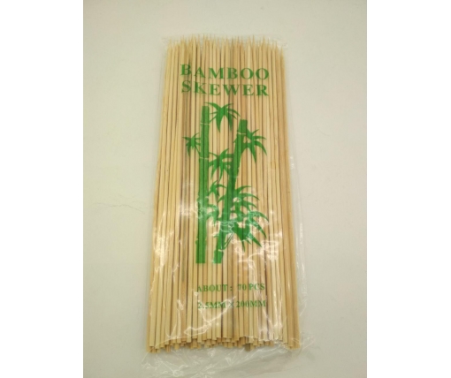 Бамбуковая Палочка для шашлыка (70шт) 20см 2.5mm (1 пачка)