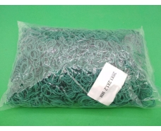 Резинки для купюр №20 ( зеленая )*1,2мм  1 кг "Plast" (1 пачка)