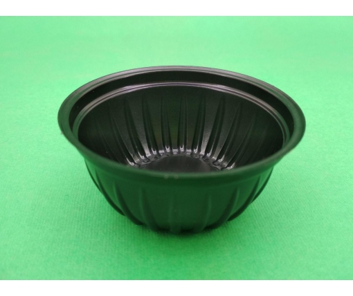 Соусник черный пластиковый  ПС-390 (V50мл)Ф66/h30 (105 шт)