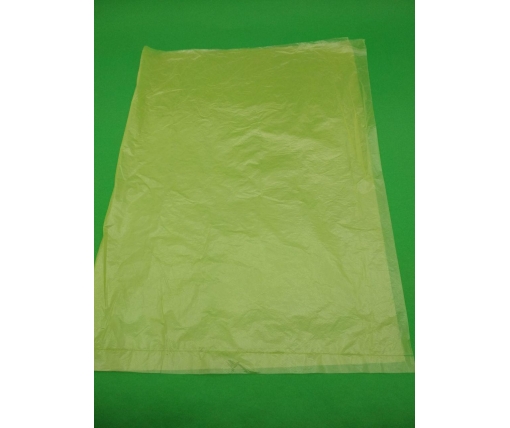 Мешок полиэтиленовый -вкладыш  р 70см х 50см лимонний "HD"(12мк) (50 шт)