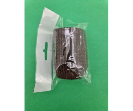 Тартолетка для кексов  А5 "Круглая коричневая"D40 H21 (100шт) (1 уп.)