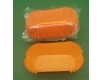 Тартолетка для чизкейка П-8"Прямоугольная оранжевая"(80*35*30,5) (100шт) (1 уп.)