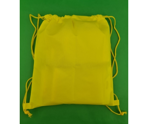Рюкзак жолтый спанбонд (1 шт)