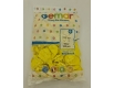 Воздушные шарики 10" (25 см) пастель желтый  Gemar 100 шт (1 пачка)