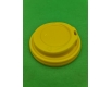 Крышка под стакан  бумажный  Ф90 (гар) желтая Маэстро (50 шт)