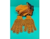 Хозяйственные перчатки плотные 7кл/5н  оранжевая "Work"  (10 пар)