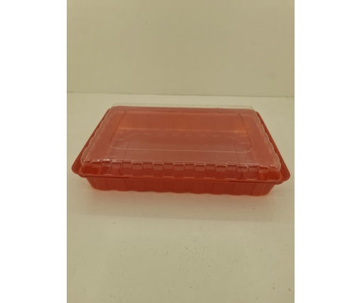 Упаковка для суши ПС-61 Красная  27,8*19,5*40 (50 шт)
