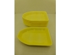 Упаковка из вспененного полистирола  (225*165*25) Т-5-25 ЖЕЛТЫЙ (200 шт)
