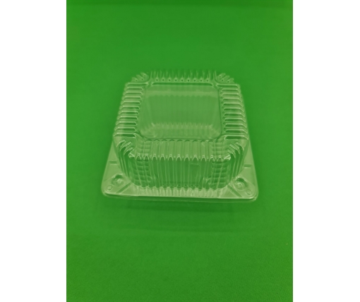 Контейнеры для десертов пластиковый с откидной крышкой V500мл ПС-8 110*105*58 50 штук в упаковке