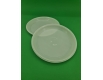 Тарелка одноразовая диаметр 205мм  белая Эконом PGU (100 шт)