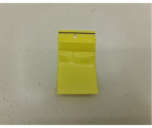Пакет с замком zipp 4x6 желтый (50шт) (1 пачка)