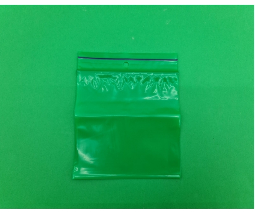 Пакет с замком zipp 10x10 зеленый (50шт) (1 пачка)