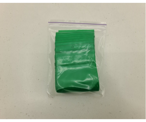 Пакет с замком zipp 6x8 зеленый (50шт) (1 пачка)