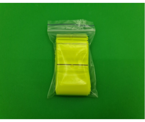 Пакет с замком zipp 4x6 лимоный (50шт) (1 пачка)
