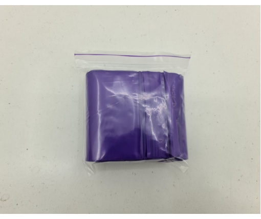 Пакет с замком zipp 7x10 фиолетовый (50шт) (1 пачка)