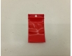 Пакет с замком zipp 4x6 красный (50шт) (1 пачка)