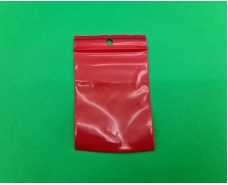 Пакет с замком zipp 6x8 красный (50шт) (1 пачка)