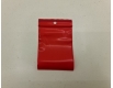 Пакет с замком zipp 6x8 красный (50шт) (1 пачка)