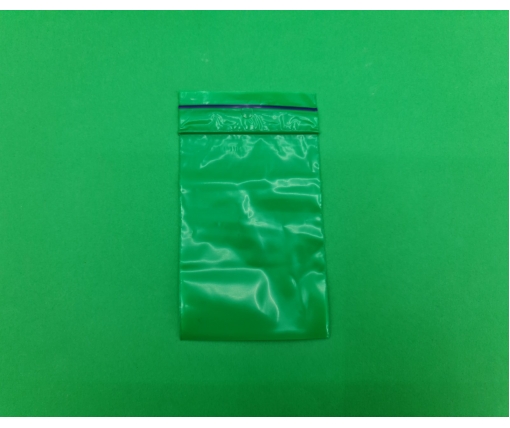 Пакет с замком zipp 7x10 зеленый (50шт) (1 пачка)