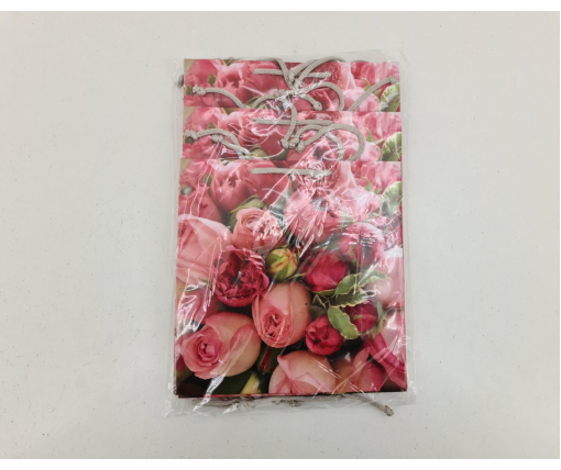 Пакет бумажный подарочный квадратный 23*24*10(артKV-008) (12 шт)