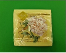 Бумажная салфетка цветочной тематики (ЗЗхЗЗ, 20шт) Luxy  Обольстительный пион (2071) (1 пачка)