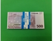 Сувенирные деньги 500 Евро  (1 пачка)