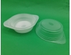 Тарелка одноразовая  полипропиленова 500мл  - вес 7,5 гр PP пригодна для микроволновой печи  (50 шт)
