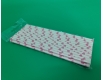 Соломка трубочка бумажная 25шт сердце розовая (1 пачка)