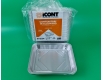 Контейнер из пищевой алюминиевой фольги прямоугольный 1150мл R2G 100шт в упаковки (1 пачка)