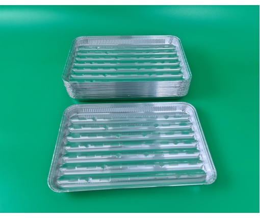 Форма для гриля прямоугольная алюминиевая 1550мл X20G(F) 100шт в упаковки (1 пачка)