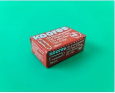 Скрепка Никелированная 100шт в картонной коробке "Koores" №8346-28 (1 пачка)
