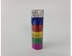 Скотч декоративный лазерный 6 цветов 12мм Х 20м (1 пачка)