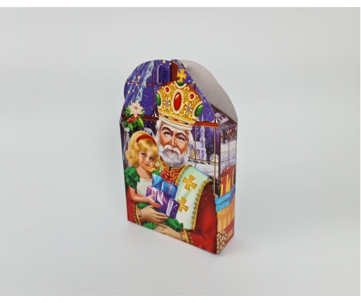 Коробка под конфеты №236 (600гр) new Щасливих свят (25 шт)