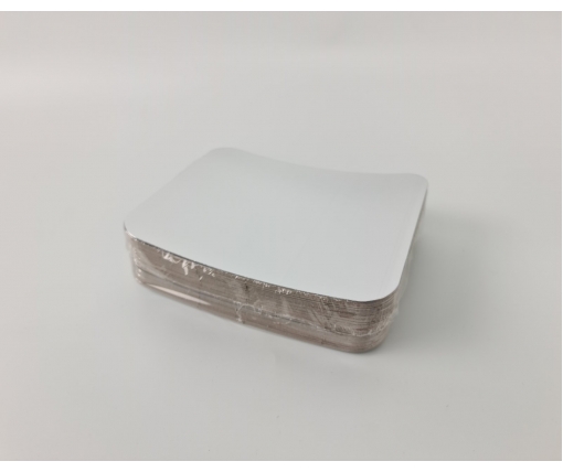 Крышка из картона ламинированного на контейнер SPМ2L 100 штук (1 пачка)