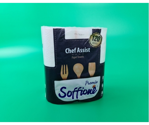 Бумажное полотенце (а2) SOFFIONE Chef Assist (1 пачка)