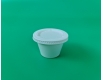 Крышка биоразлагаемая для стакана (соусника) 110 мл (кукурузный крахмал) (50 шт)