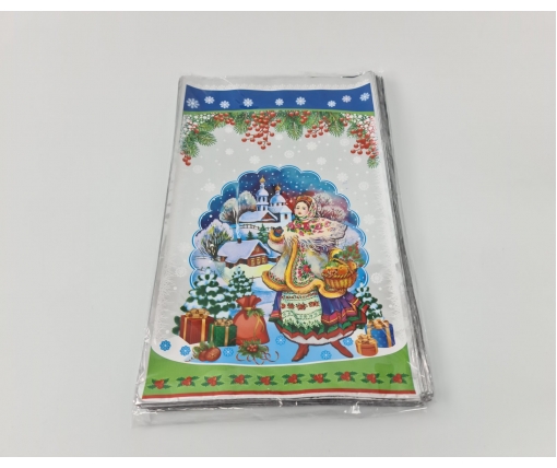 Упаковка новогодняя для конфет и подарков (25*40) №40 Н.Г. Украиночка (100 шт)
