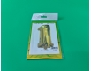 Шар фольгированный золотой цифра "1" , 100 см в упаковке (1 пачка)