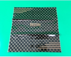 Полиэтиленовый пакет (40х40) с пластиковой ручкой"Дестини" без ручки (10 шт)