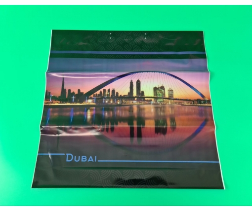 Полиэтиленовый пакет (40х40) с пластиковой ручкой"Дубаи" без ручки (10 шт)