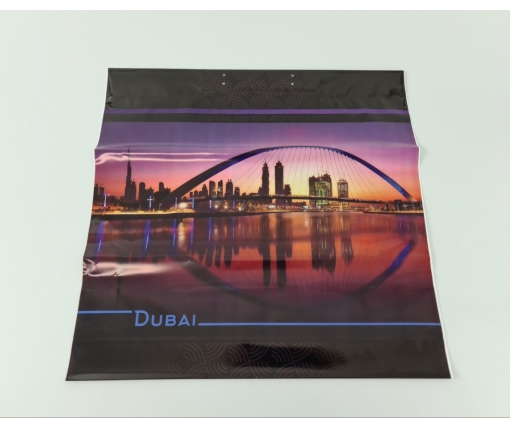 Полиэтиленовый пакет (40х40) с пластиковой ручкой"Дубаи" без ручки (10 шт)
