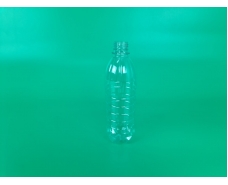 Пластиковая бутылка ПЭТ 0,5 л,  прозрачная с крышкой СБ (200 шт)