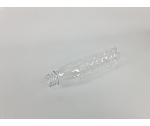 Пластиковая бутылка ПЭТ 0,5 л,  прозрачная с крышкой СБ (120 шт)